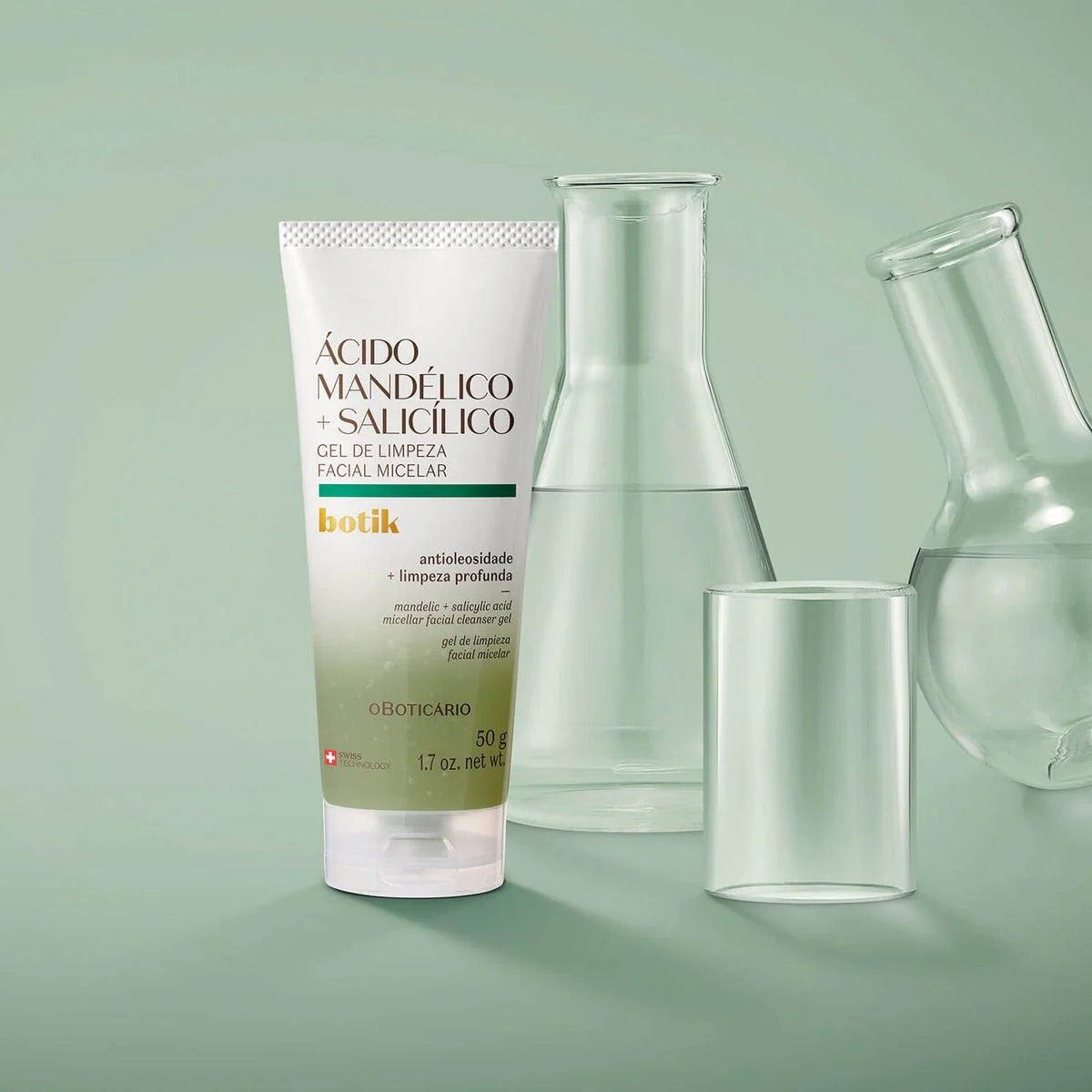 Gel de limpieza facial micelar acido madélico + Salicílico 50 gr Botik