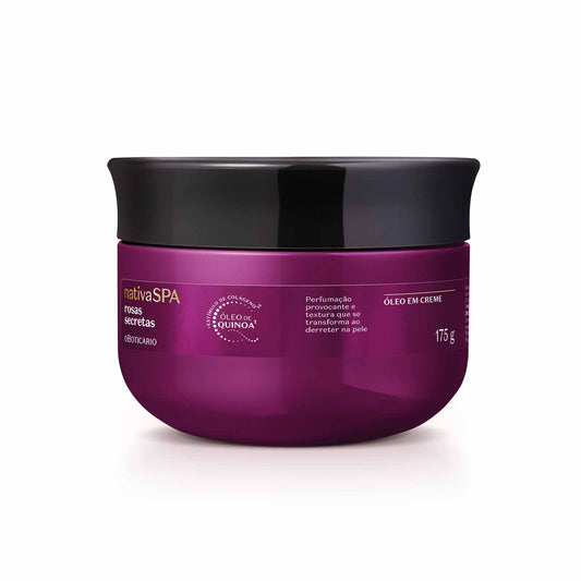 Óleo en Crema Corporal Rosas Secretas