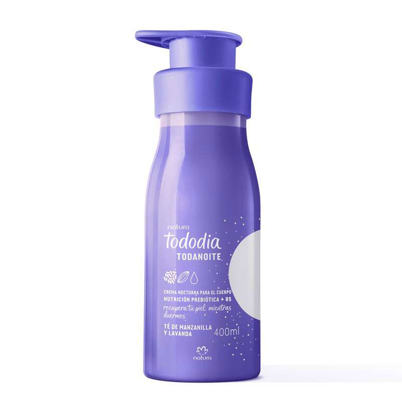 Crema nocturna corporal té de manzanilla y lavanda