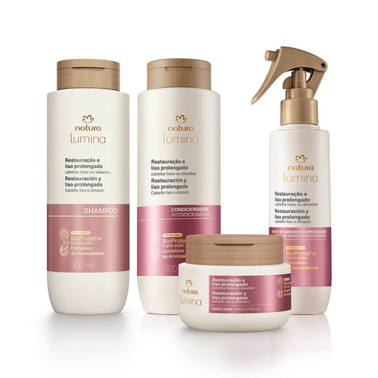 Kit Lumina Liso y Alisado Completo