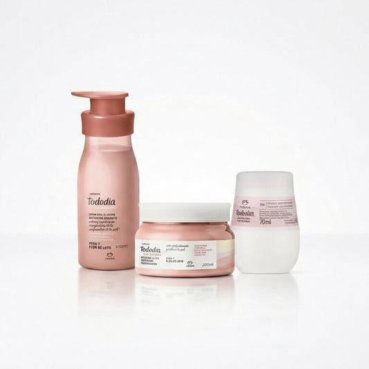 Kit Tododia Pera y Flor de Loto Piel uniforme y luminosa