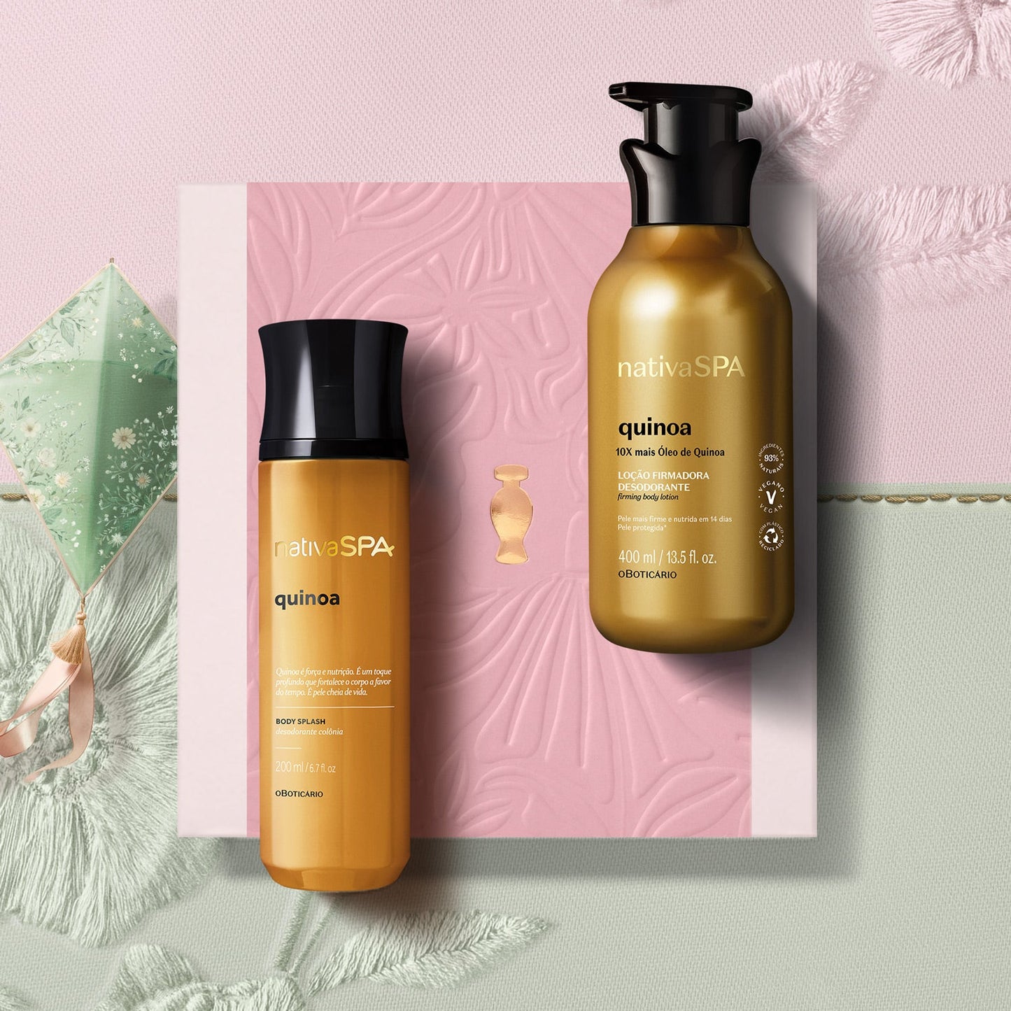 Kit de regalo para madres nativa spa quinoa