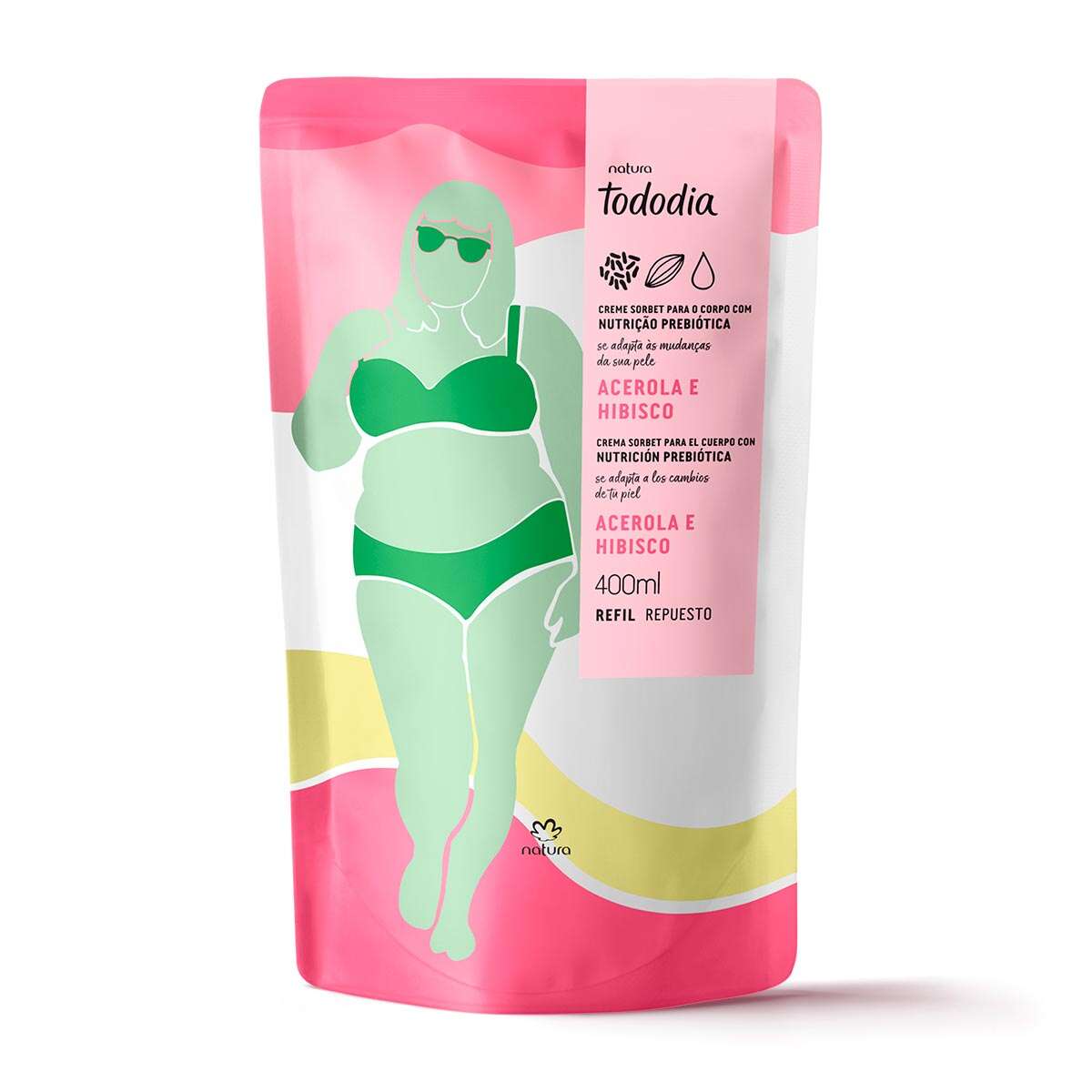 Tododia Repuesto crema nutritiva corporal acerola e hibisco