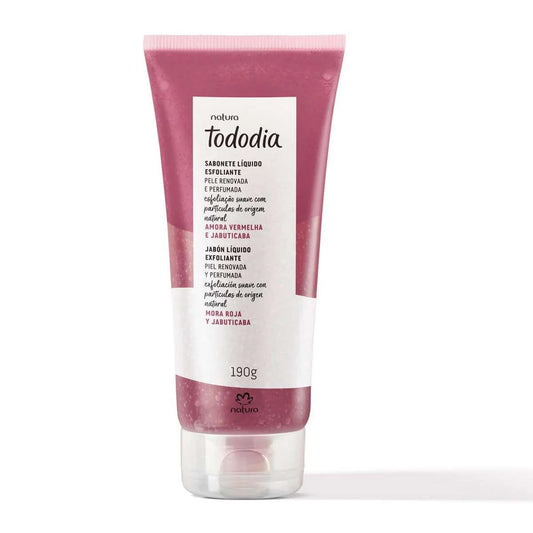 Jabón Liquido Exfoliante Mora Roja Y Jabuticaba
