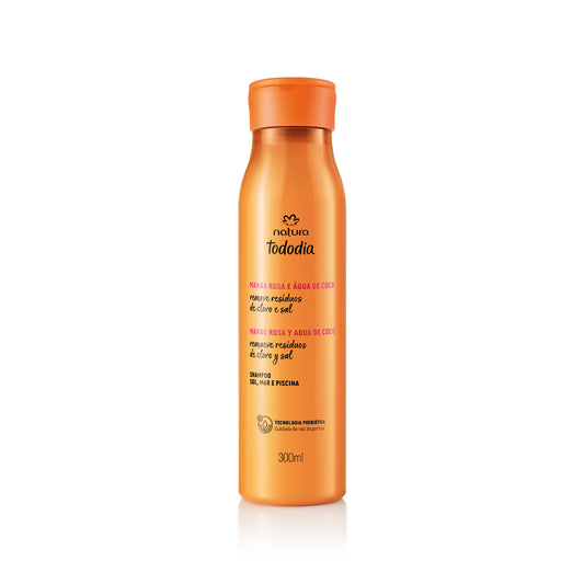 Shampoo Sol, Mar y Piscina Tododia Mango Rosa y Agua de Coco