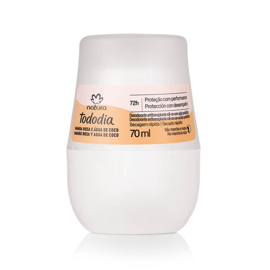 Tododia Desodorante Antitranspirante roll-on Mango Rosa y Agua de Coco