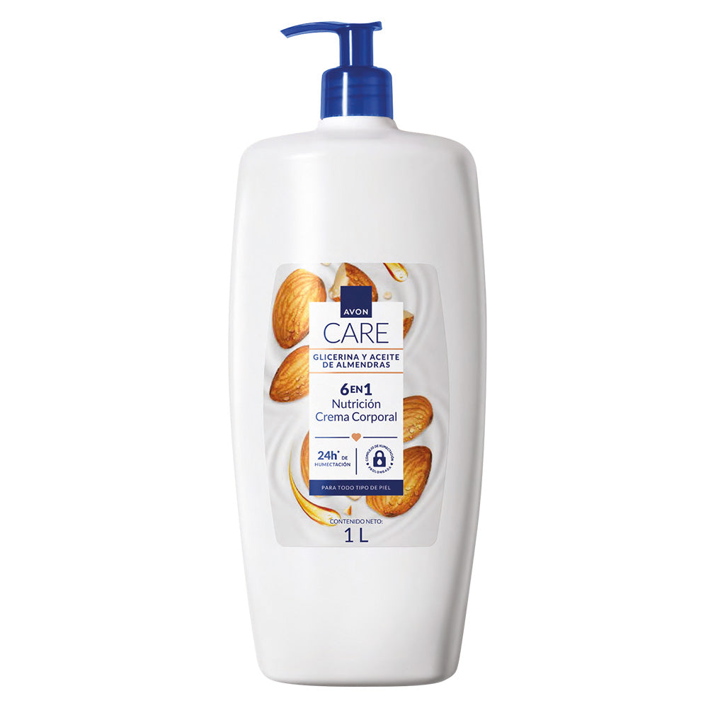 Avon Crema Corporal Glicerina y Aceite de Almendras Care
