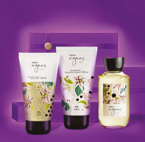 Natura Aguas lirios con jabón e hidratante