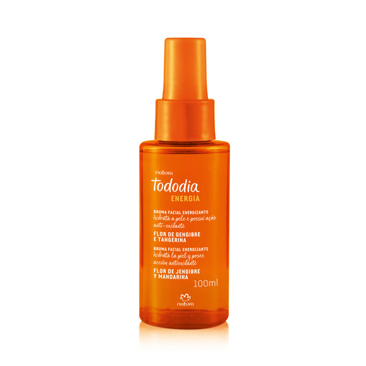Natura Bruma Facial Energizante Flor de Jengibre y Mandarina
