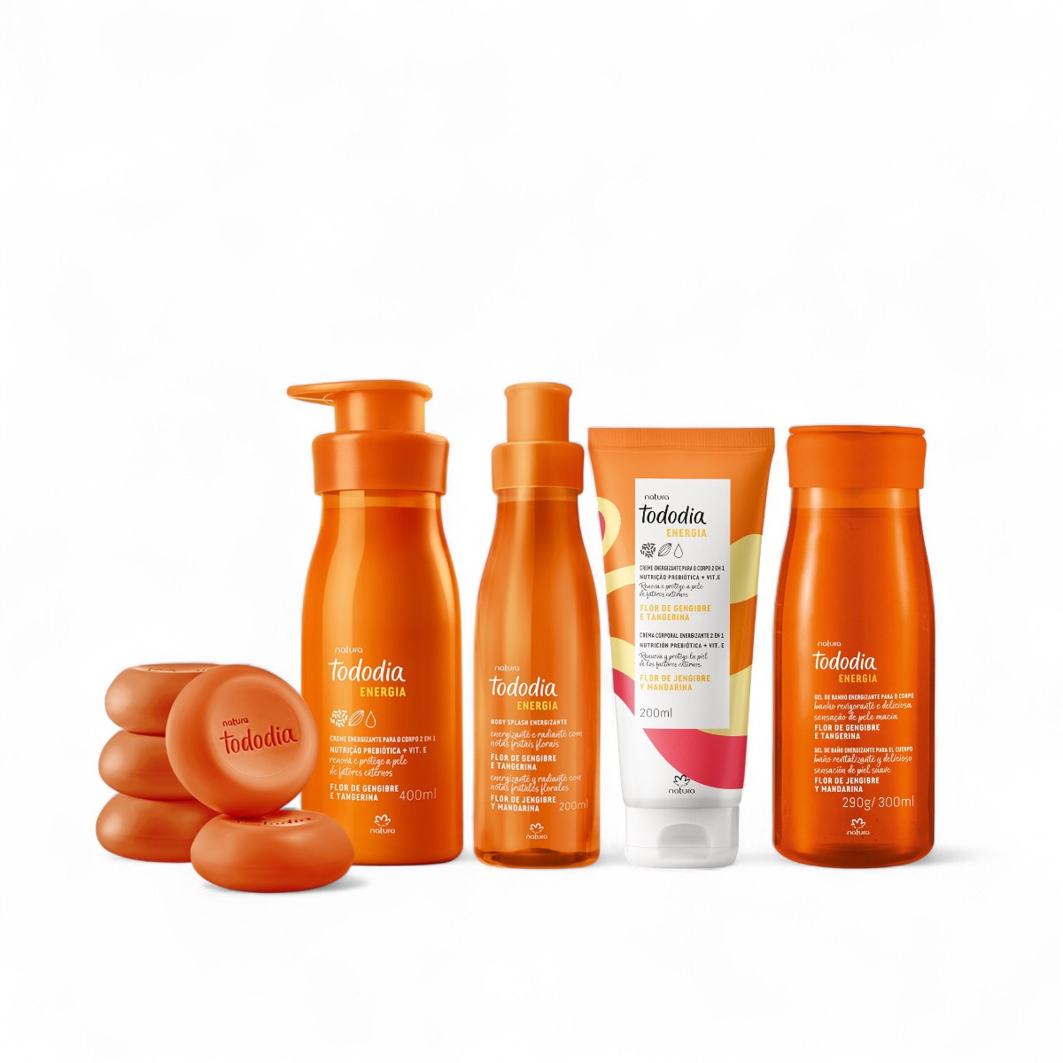 Natura Combo Energizante Flor de Jengibre y Mandarina