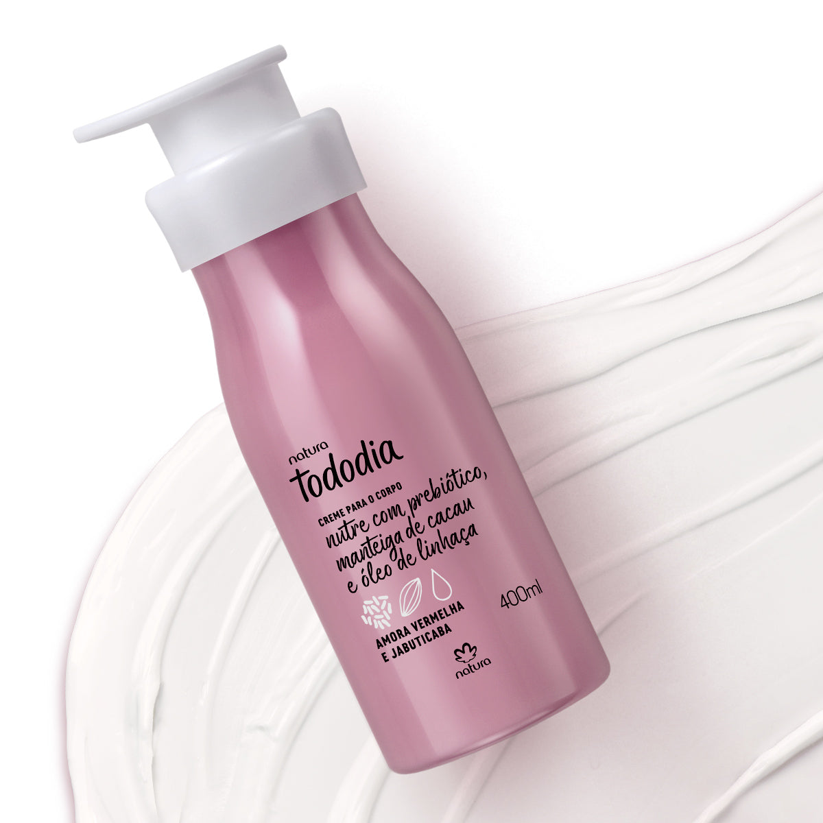 Natura Crema Corporal Mora Roja y Jabuticaba