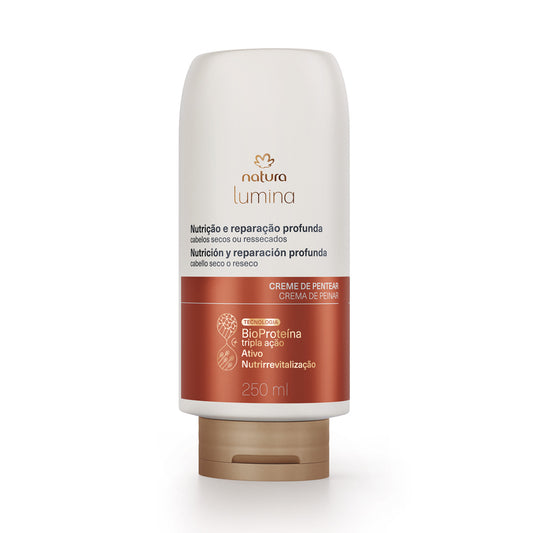 Natura Crema de Peinar Selladora de Cutículas | Hidratación Intensa para Cabellos Secos o Resecos