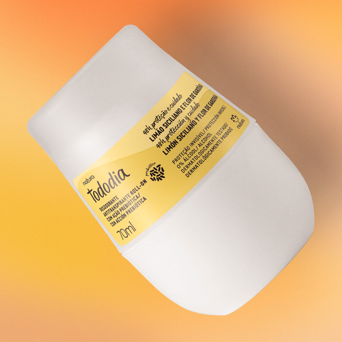 Natura Desodorante Roll-on Limón Siciliano y Flor de Gardenia