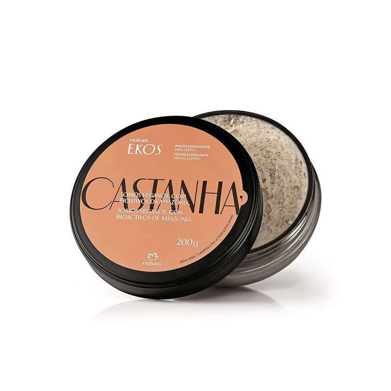 Natura Exfoliante corporal Ekos castaña