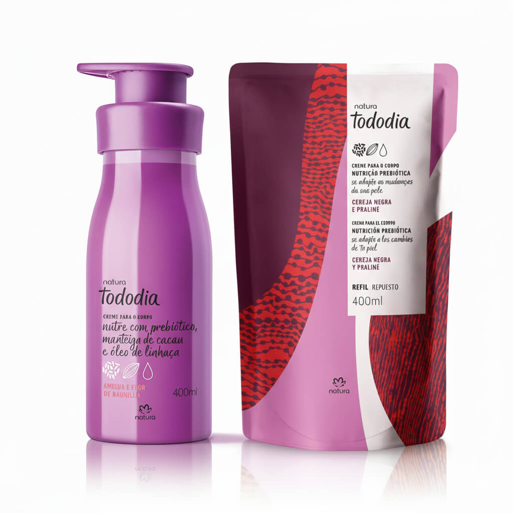 Natura Kit Doble Contenido Ciruela y Flor de Vainilla