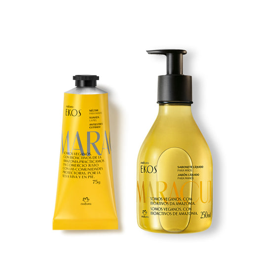 Natura Kit Ekos maracuyá manos hidratación y antiestrés