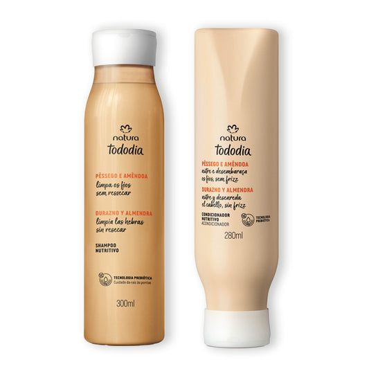 Natura Kit nutrición básica Durazno y Almendra