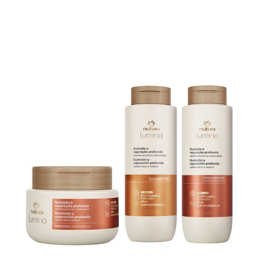 Natura Kit Nutricion y Reparacion | Cabello Seco o Reseco