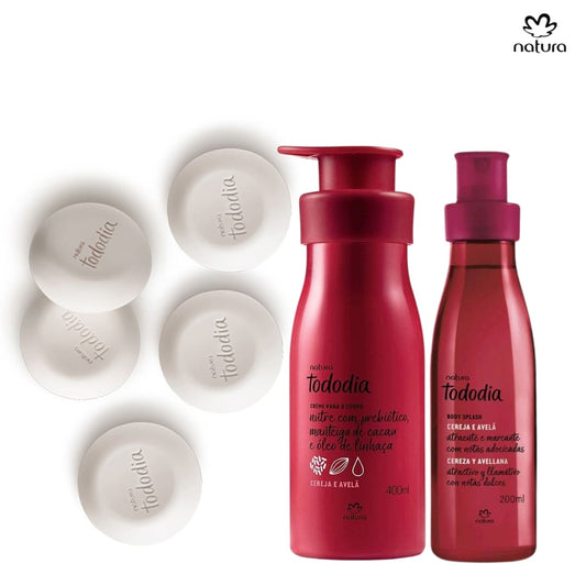 Natura Kit Rutina Diaria Cereza y Avellana