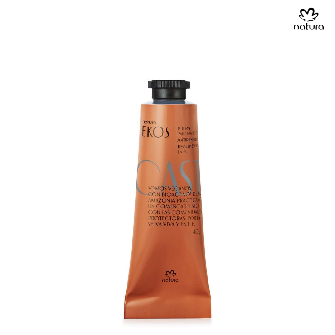 Natura Mini Pulpa Hidratante para Manos Ekos Castaña
