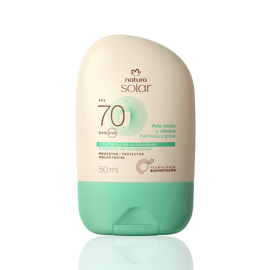Natura Protector Solar Facial Piel Mixta a Oleosa FPS 70 Natura Solar