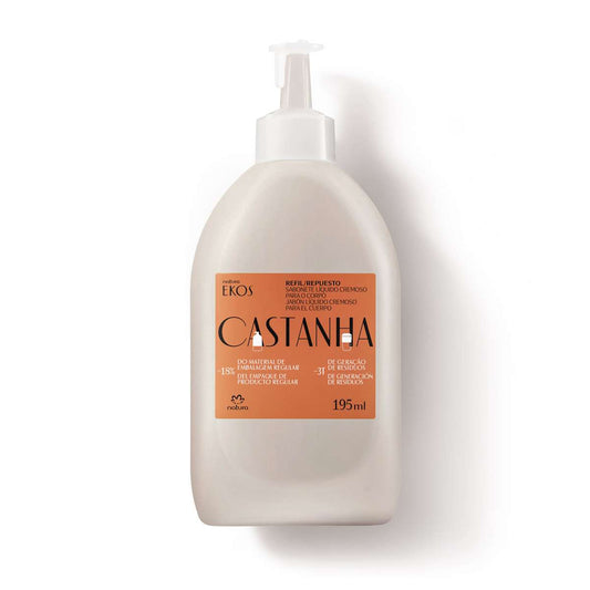 Natura Repuesto jabón líquido corporal castaña