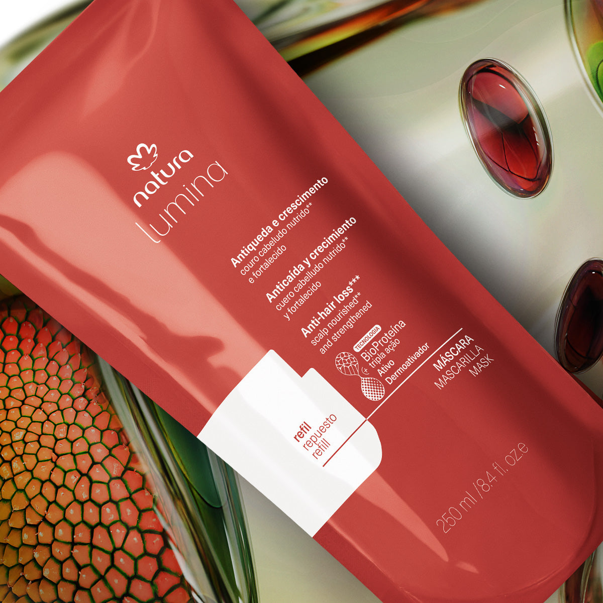 Natura Repuesto máscara antiquiebre anticaida y crecimiento