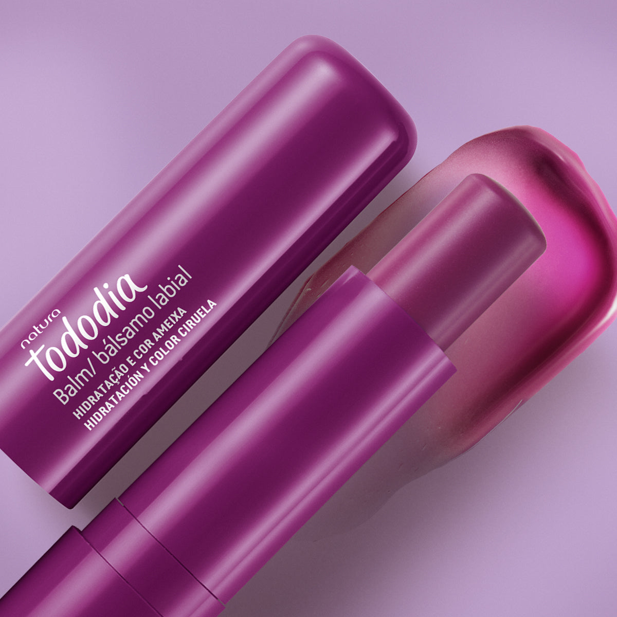 Natura Tododia Balsamo Labial Ciruela y Flor de Vainilla