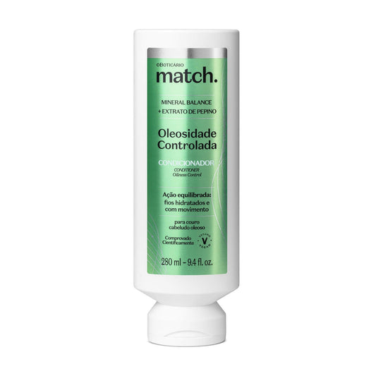 Oboticario Acondicionador Match Agente Antioleosidad