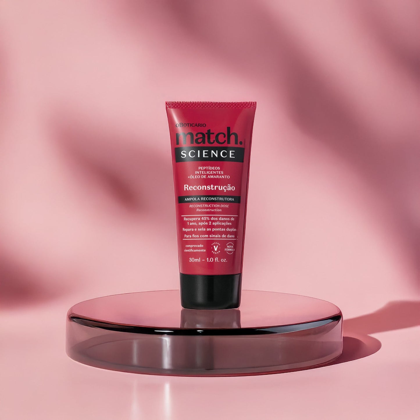 Oboticario Ampolla de reconstrucción capilar Match Science