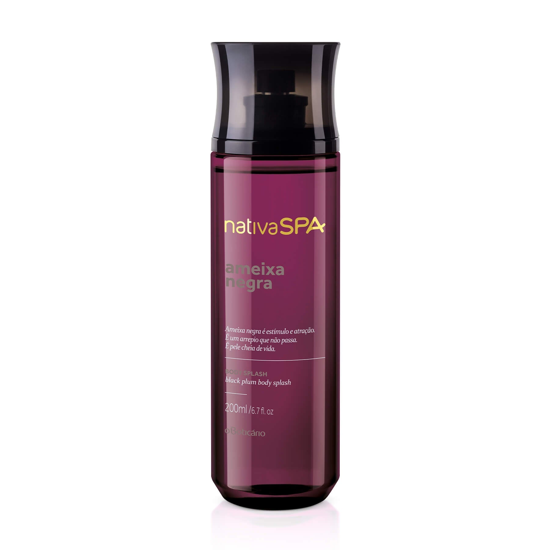 Oboticario Body Splash Ameixa Negra