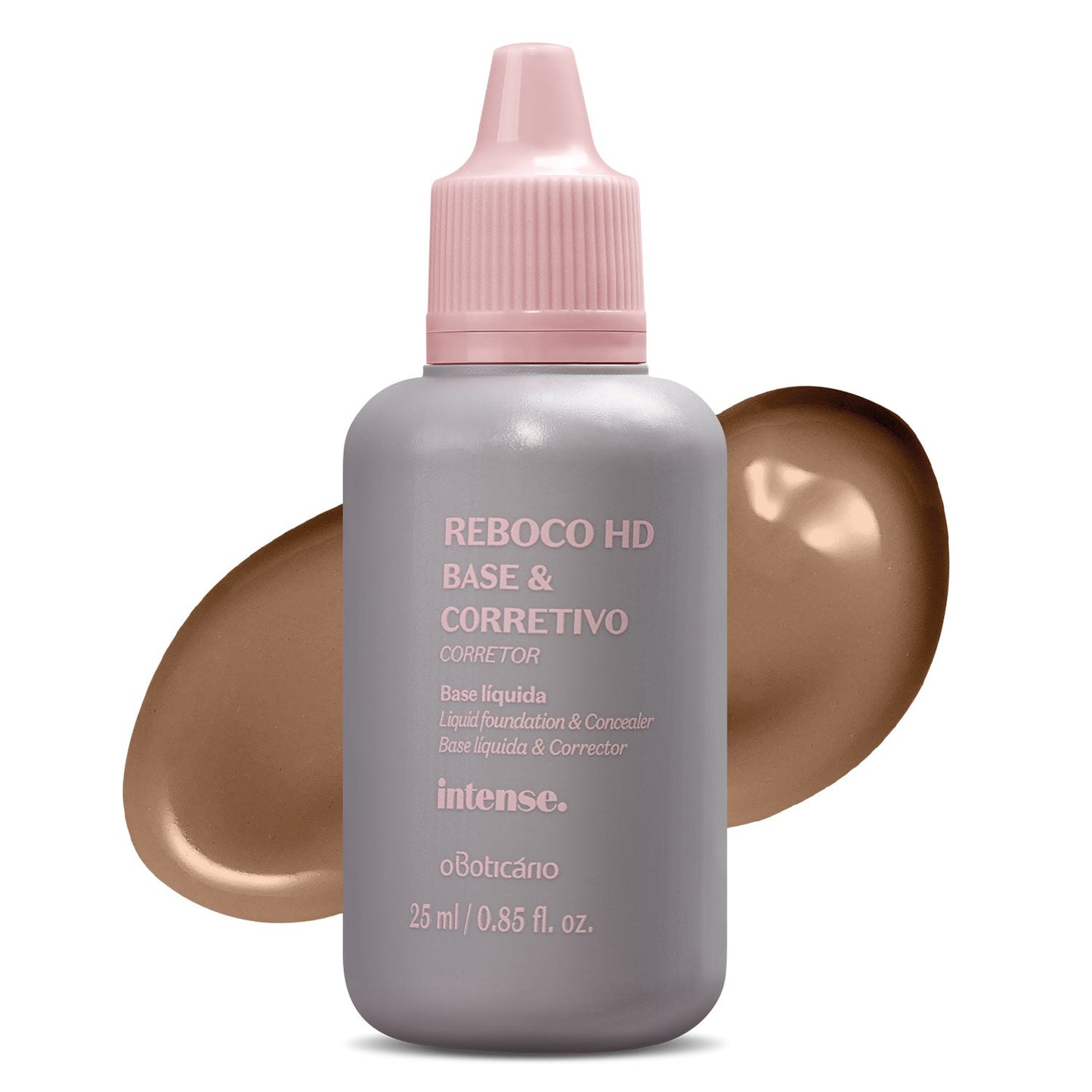 Oboticario Cor 50 Base Líquida y Corrector Reboco HD