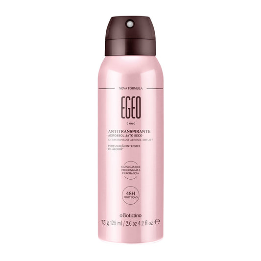Oboticario Egeo Desodorante Antitranspirante Aerosol Choc