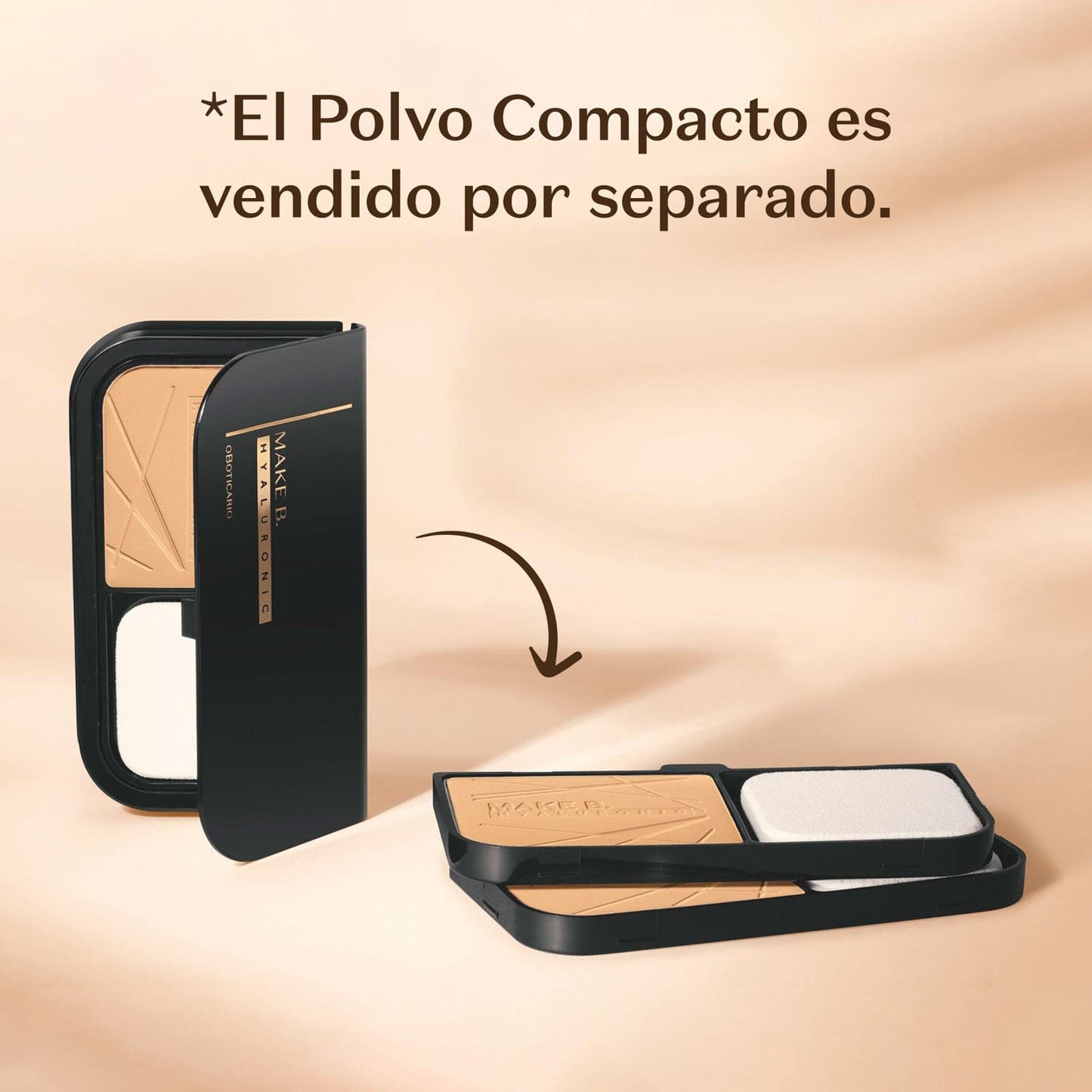 Oboticario Estuche Polvo Compacto Hyaluronico