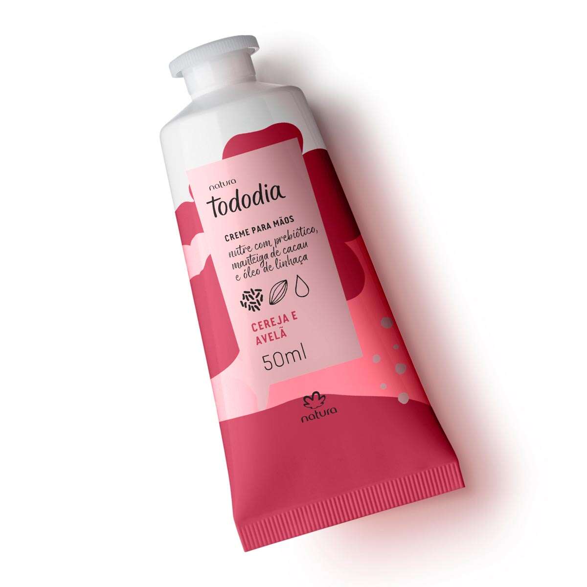 Tododia Crema nutritiva para las manos cereza y avellana