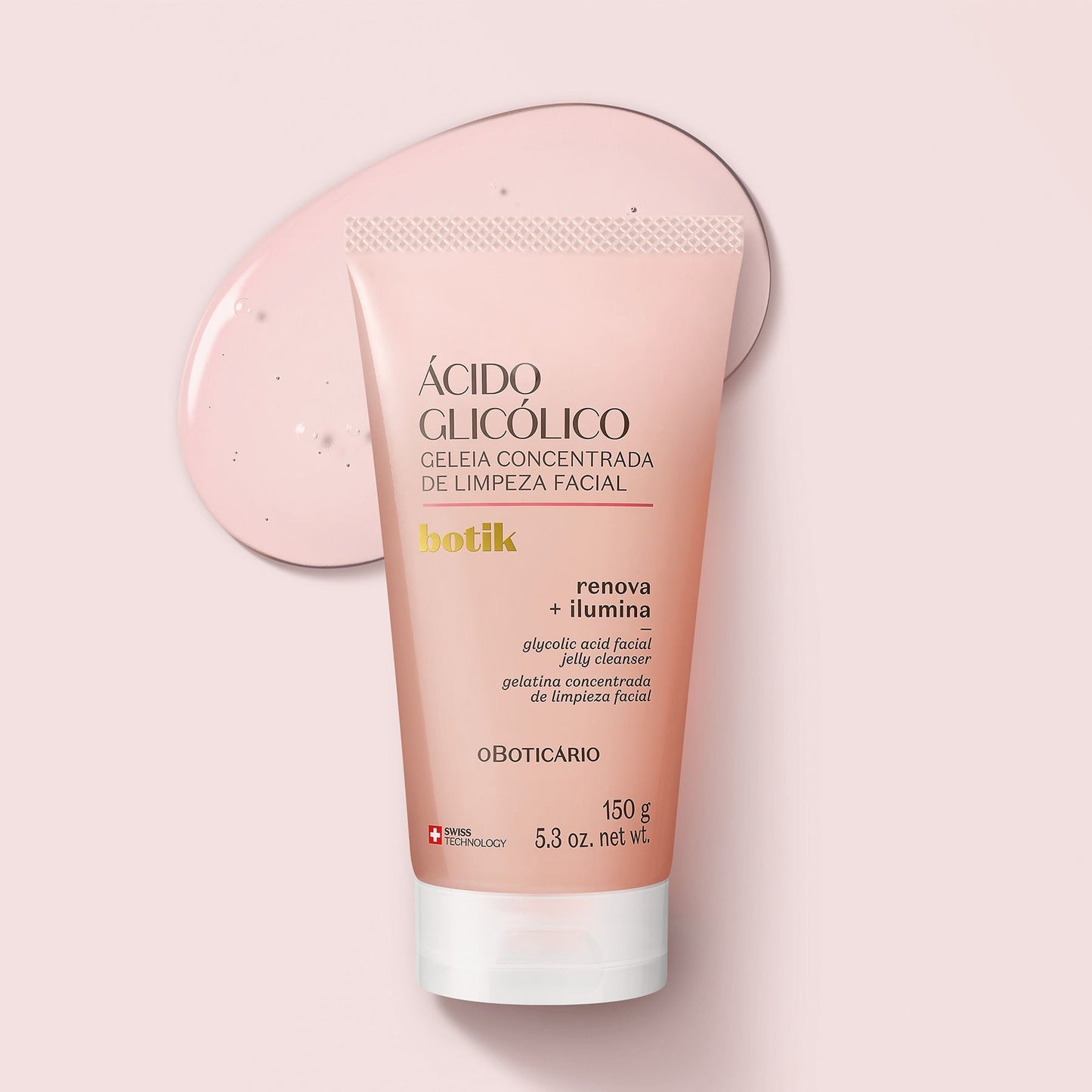Gelatina Concentrada De Limpieza Facial Ácido Glicó Botik