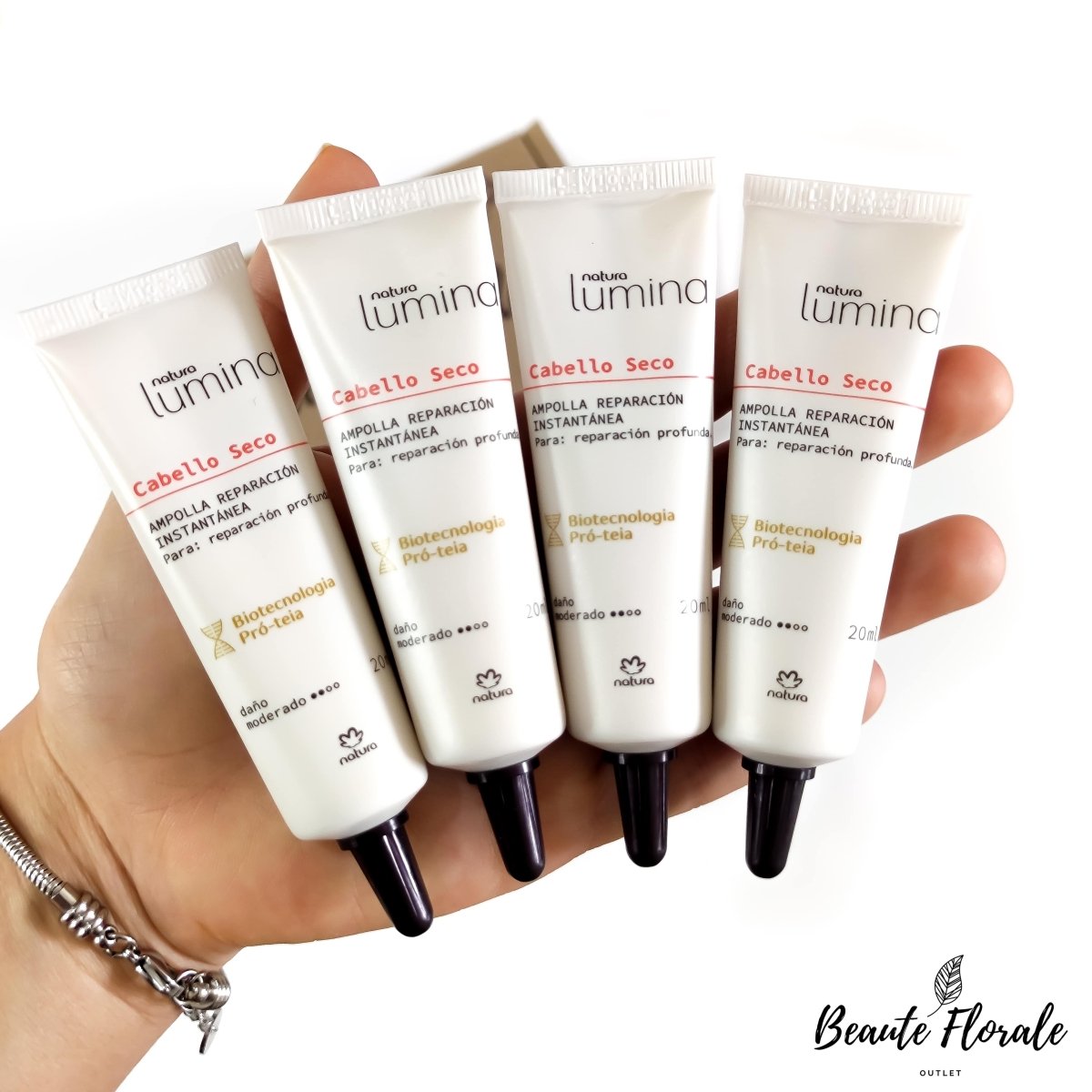 Ampollas Reparación Instantánea Cabello Seco - Beaute Florale