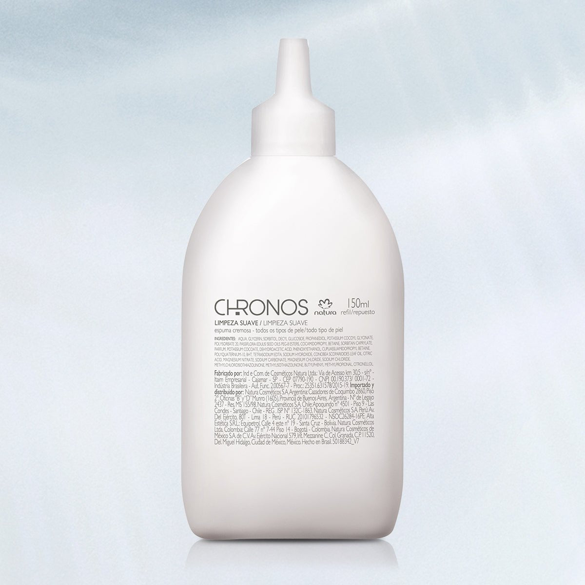 Chronos Repuesto Espuma Cremosa de Limpieza Suave - Beaute Florale