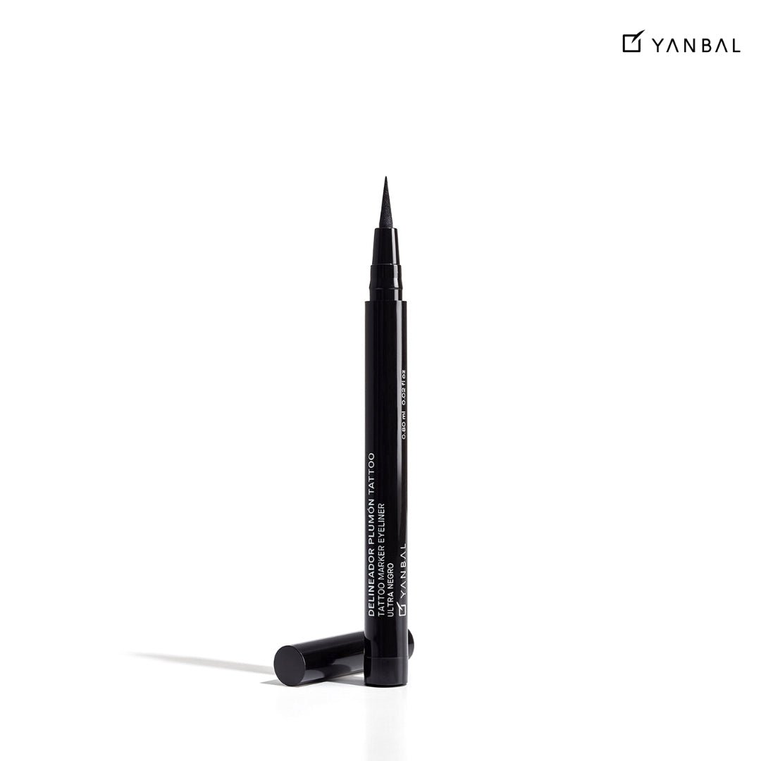 Delineador Líquido Plumón Tattoo Ultra Negro - Beaute Florale