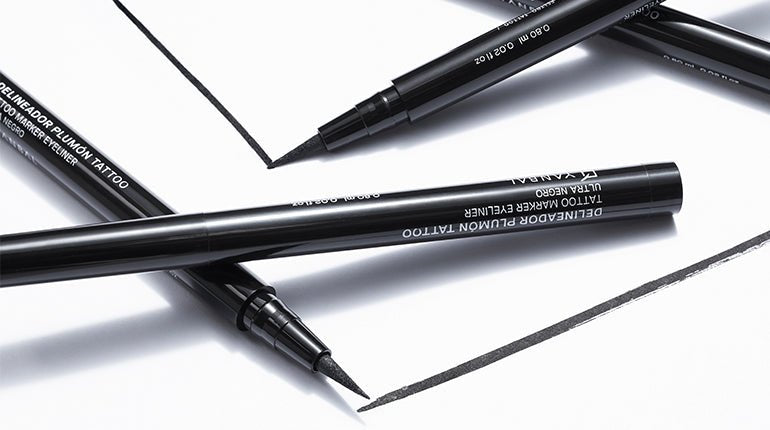 Delineador Líquido Plumón Tattoo Ultra Negro - Beaute Florale