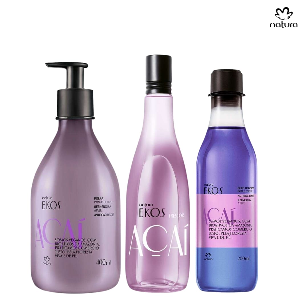 Kit Ekos Acai - Beaute Florale