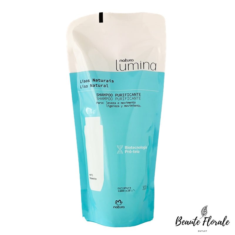 Lumina Repuesto Shampoo Purificante Cabello liso - Beaute Florale