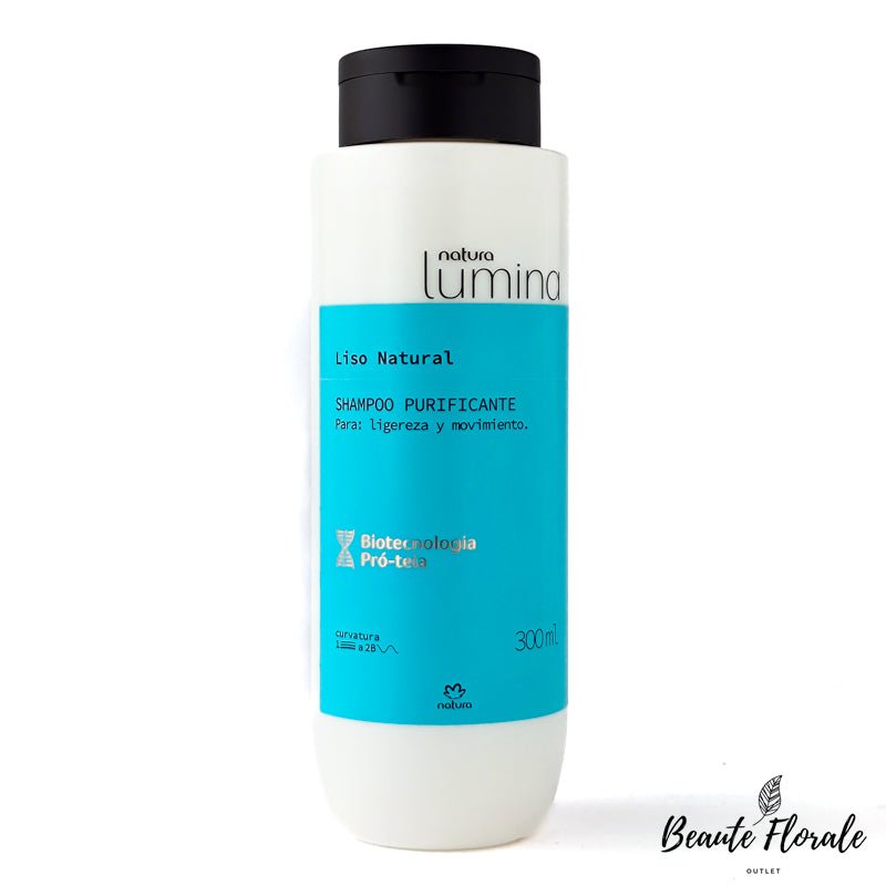 lumina Shampoo Purificante Cabellos Lisos Naturales - Beaute Florale