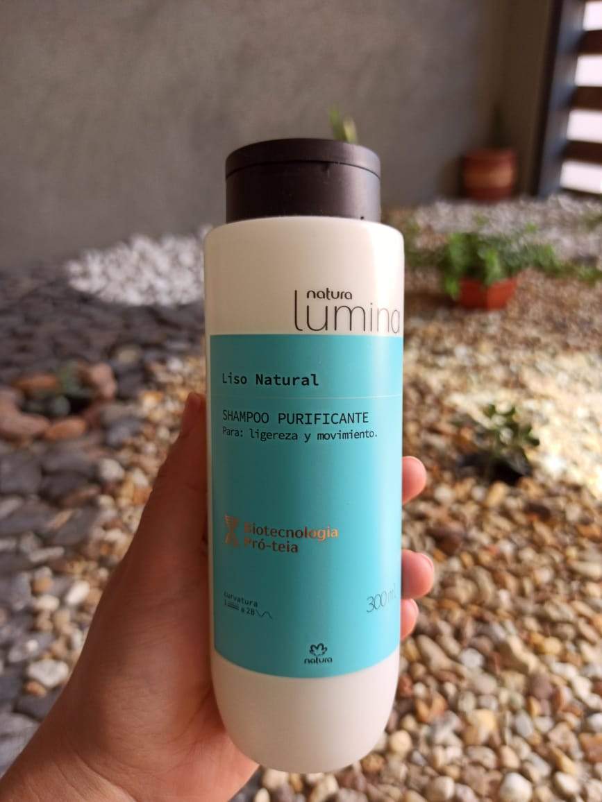 lumina Shampoo Purificante Cabellos Lisos Naturales - Beaute Florale