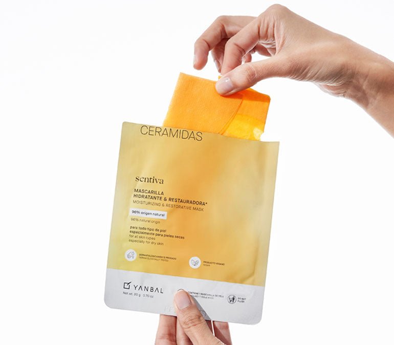 Mascarilla Hidratante y Restauradora Sentiva Ceramidas - Beaute Florale