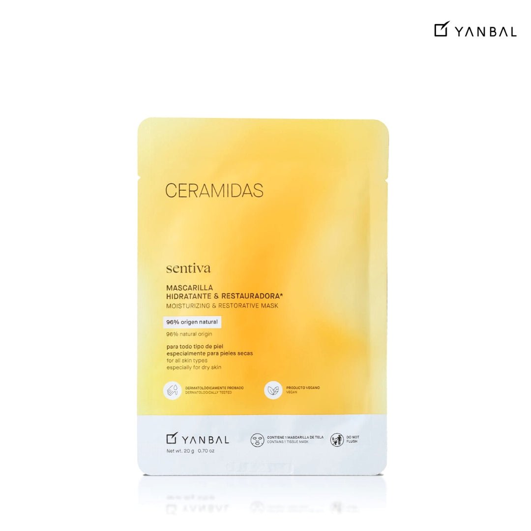Mascarilla Hidratante y Restauradora Sentiva Ceramidas - Beaute Florale