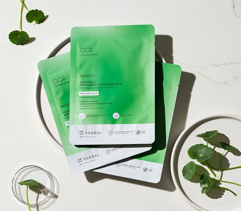 Mascarilla Reparadora y Reconfortante Sentiva Cica - Beaute Florale