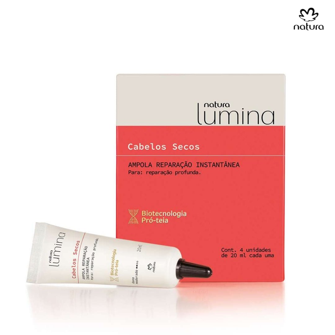 Natura Ampollas Reparación Instantánea | Para Cabellos Secos o Resecos