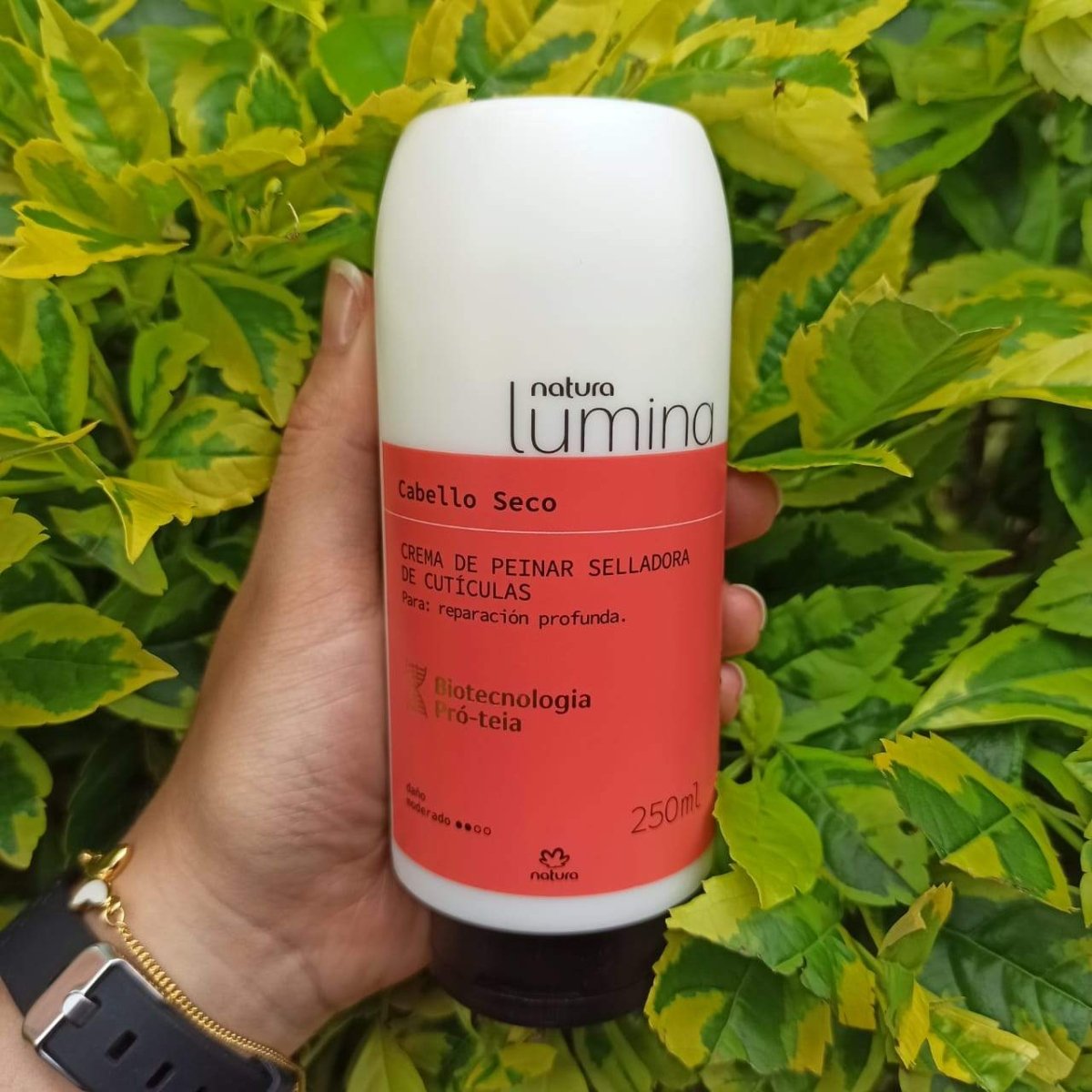 Natura Crema de Peinar Selladora de Cutículas | Hidratación Intensa para Cabellos Secos o Resecos