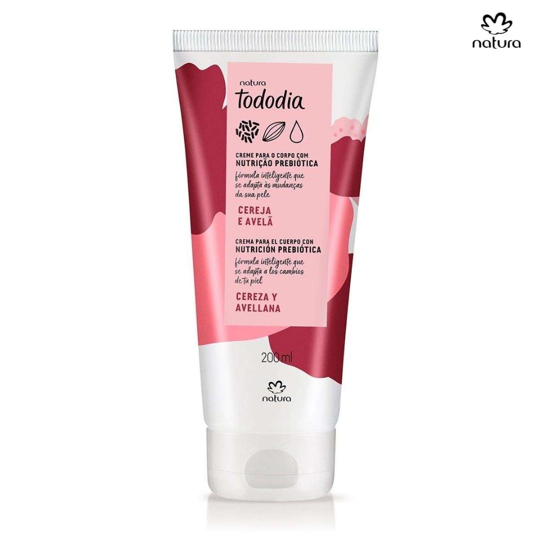 Natura crema Tododia Crema para el cuerpo Cereza y Avellana